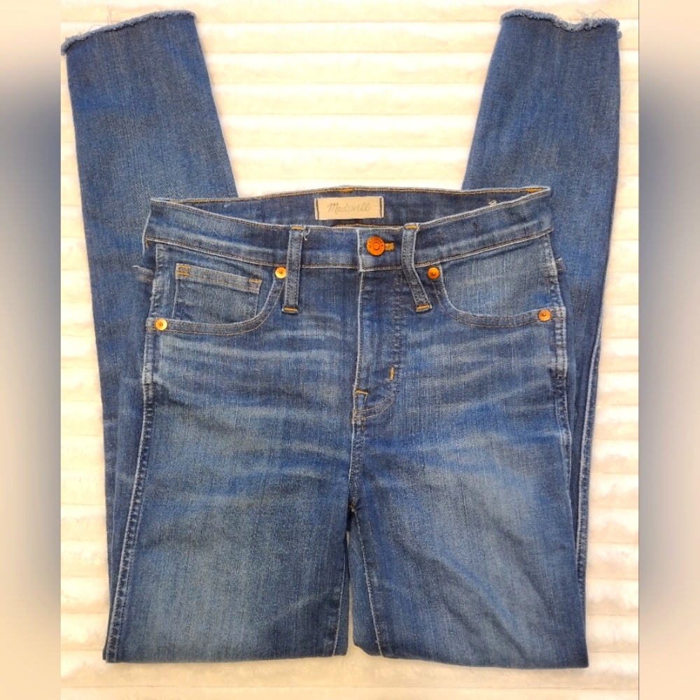 Madewell 9" High-Rise Skinny Jeans, Womens Size 26, Denim